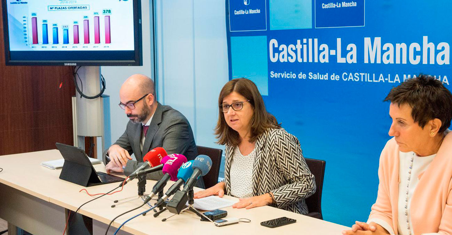 Castilla-La Mancha es la comunidad autónoma con mayor incremento porcentual en la oferta de plazas de formación sanitaria especializada
