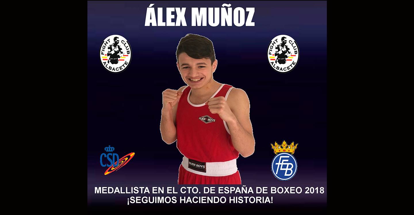 El albaceteño Álex Muñoz asegura la medalla en los Campeonatos de España de boxeo