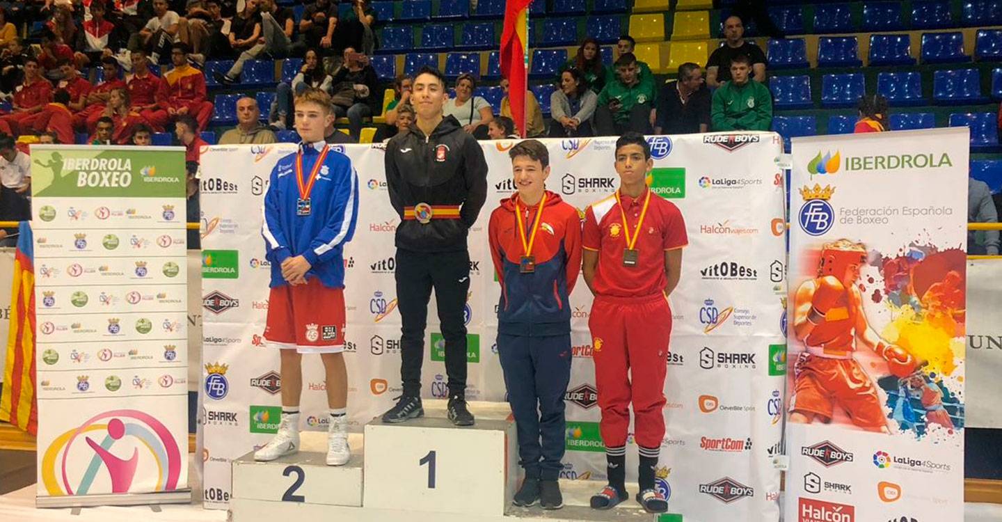 Álex Muñoz bronce en el Campeonato de España de boxeo