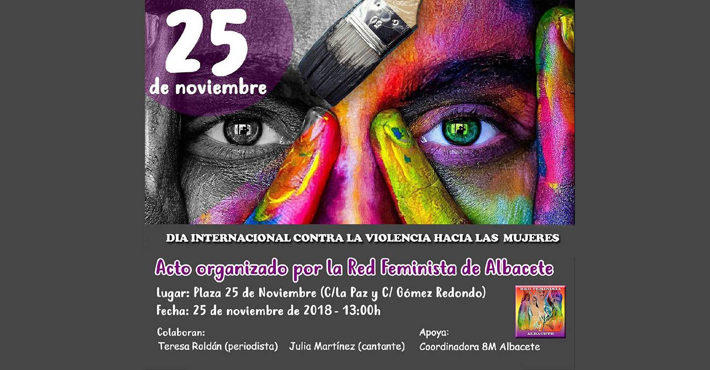 Podemos Albacete apoya la concentración del 25N contra las violencias machistas