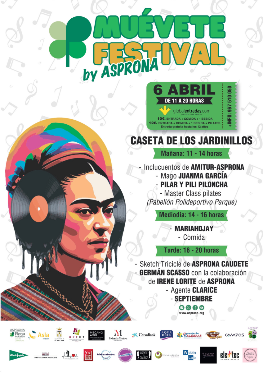 ASPRONA presenta ‘Muévete Festival’ su primer festival inclusivo