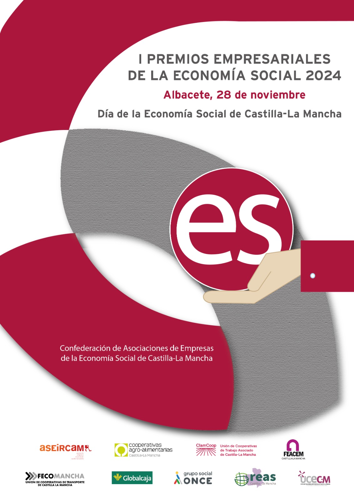 La Confederación de Empresas de la Economía Social de Castilla-La Mancha celebrará el Día de la Economía Social con la entrega de los I Premios Empresariales de la Economía Social