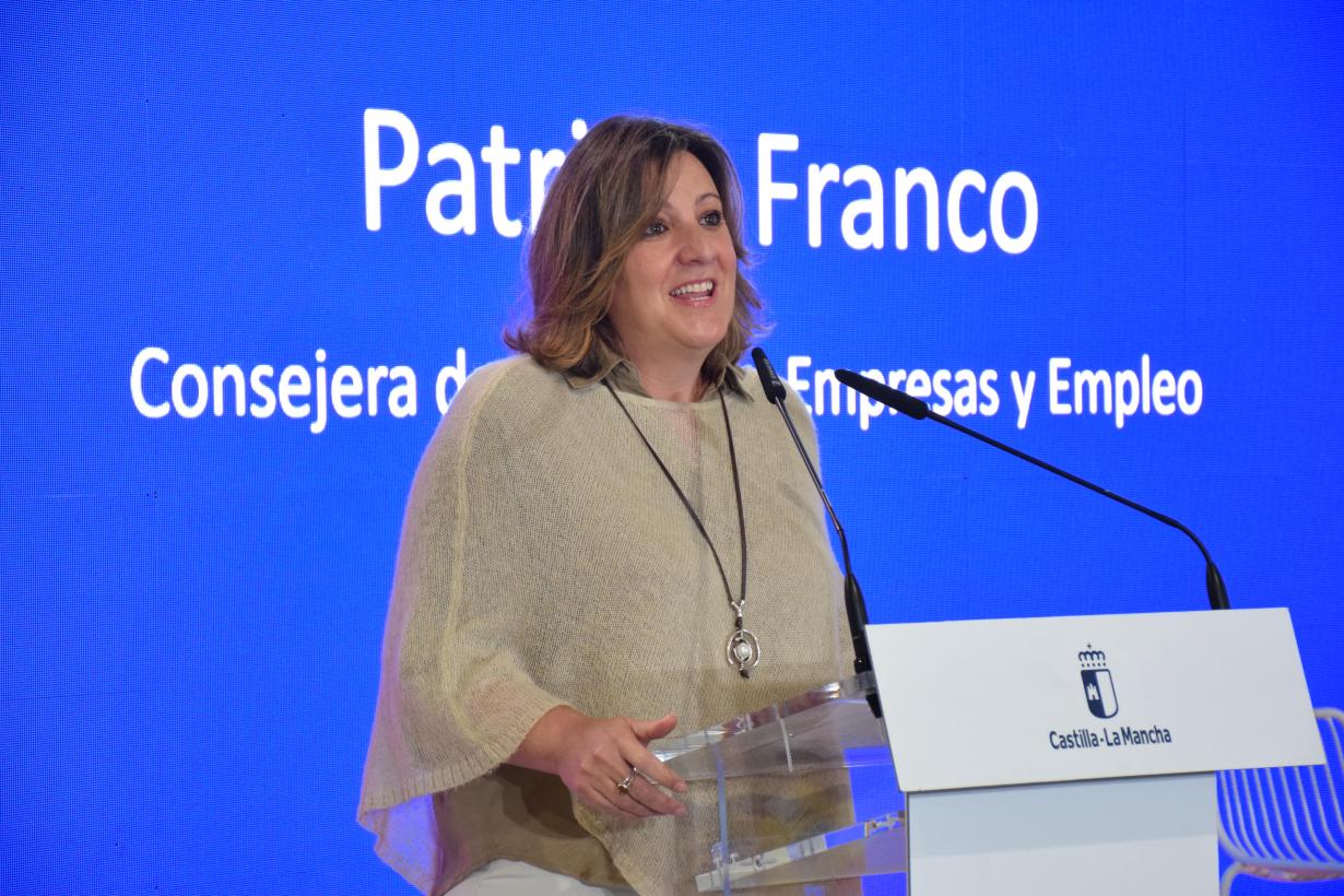 Patricia Franco inaugura el III Foro Regional de Emprendimiento celebrado en Albacete