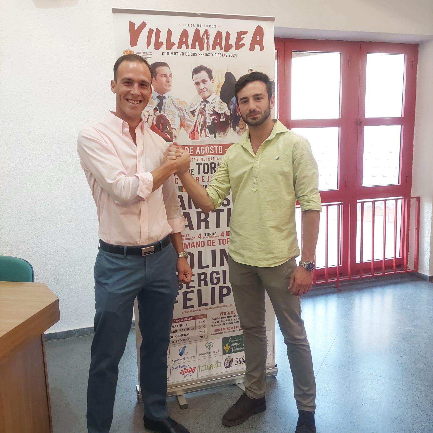 Molina y Sergio Felipe protagonizan el cartel para la  corrida de toros en Villamalea del 11 de Agosto