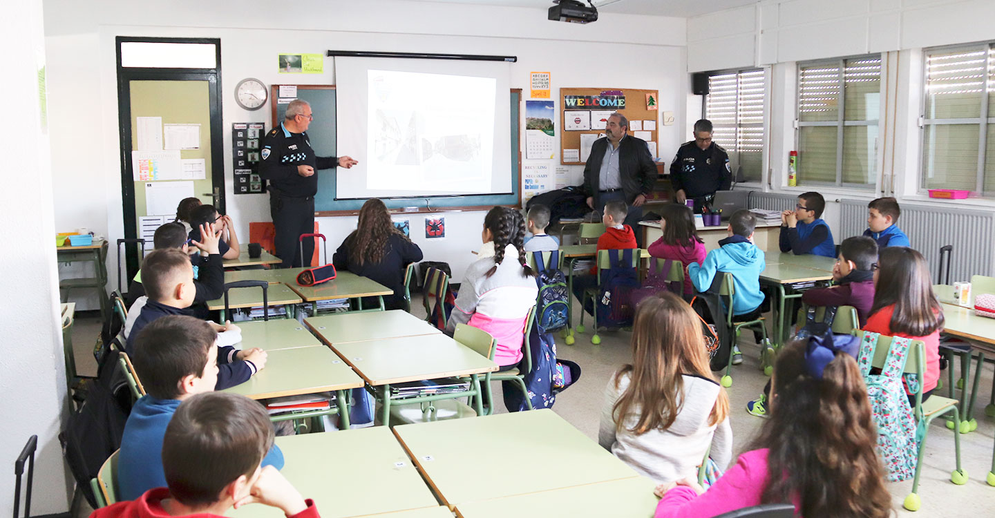 Arrancan las charlas de educación vial en los colegios de Manzanares