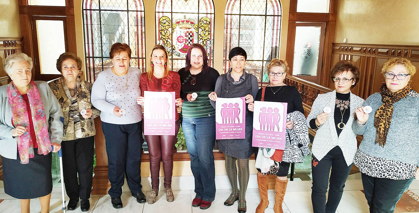 Acto institucional y jornada reivindicativa para celebrar el Día de la Mujer en Valdepeñas