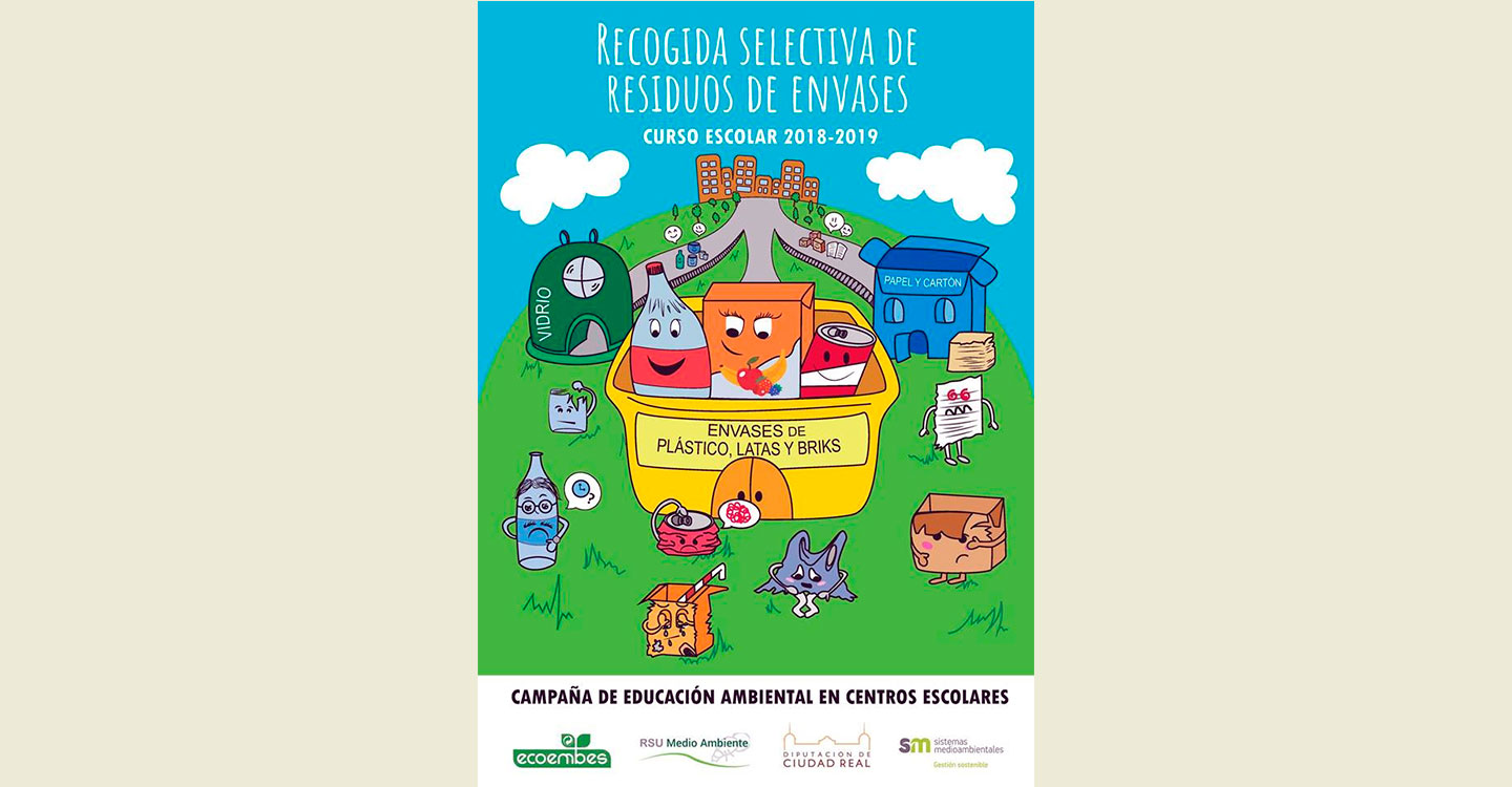 El Consorcio RSU de Ciudad Real comienza su campaña de educación ambiental “Recogida Selectiva de Envases y Residuos” en 136 centros escolares