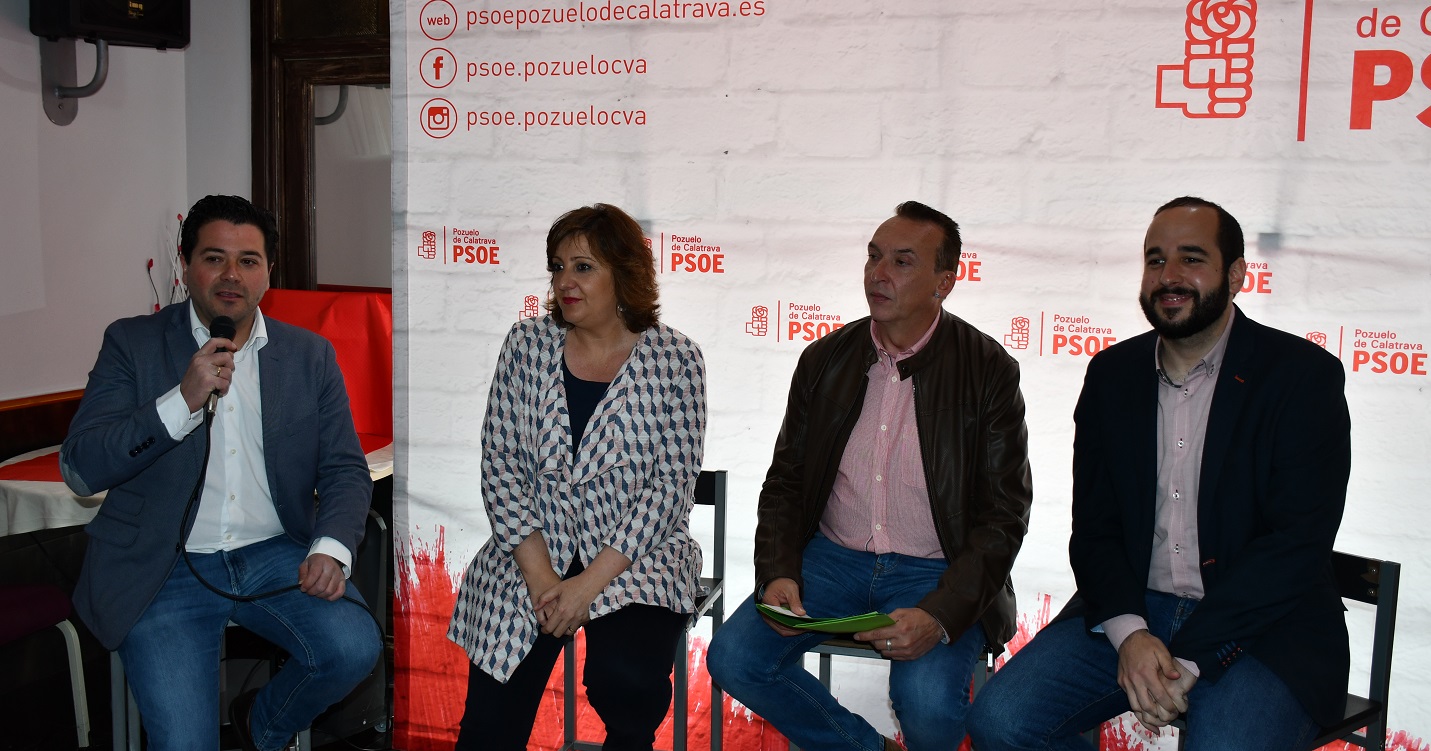 Franco y González piden el voto para el PSOE para que autónomos  y empresarios sigan recibiendo el apoyo de los gobiernos de Page y Pedro Sánchez 