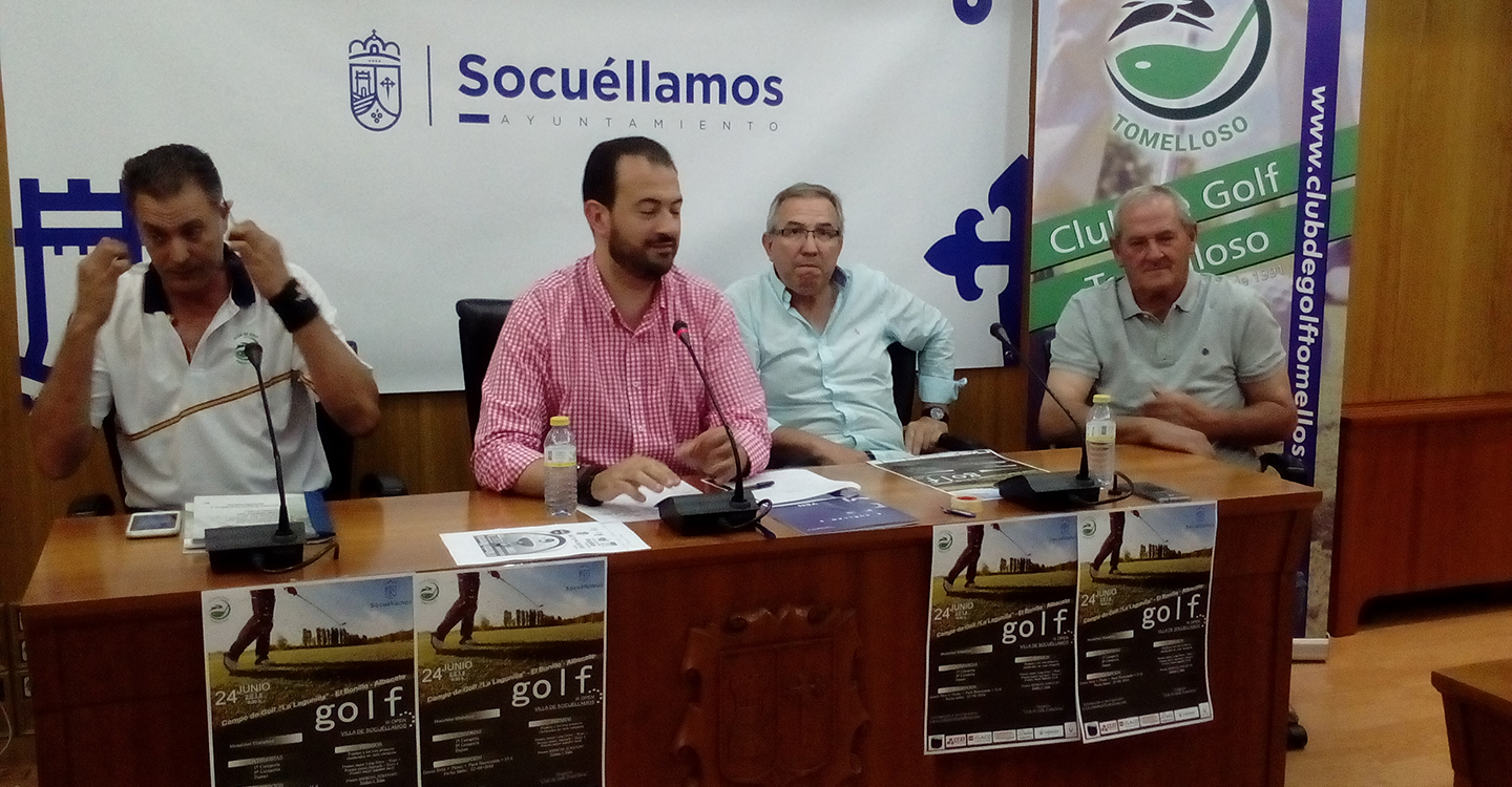 Socuéllamos presenta el III Open Villa de Socuéllamos de Golf