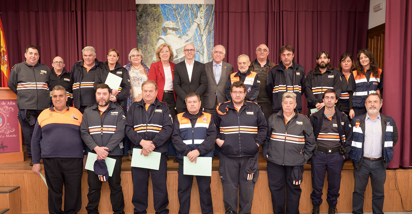 Argamasilla de Alba acoge la entrega de material de emergencia a siete agrupaciones de Protección Civil