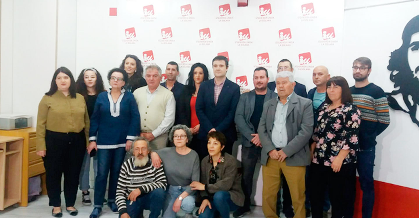 Izquierda Unida presentó el pasado fin de semana su candidatura a las elecciones municipales en La Solana 