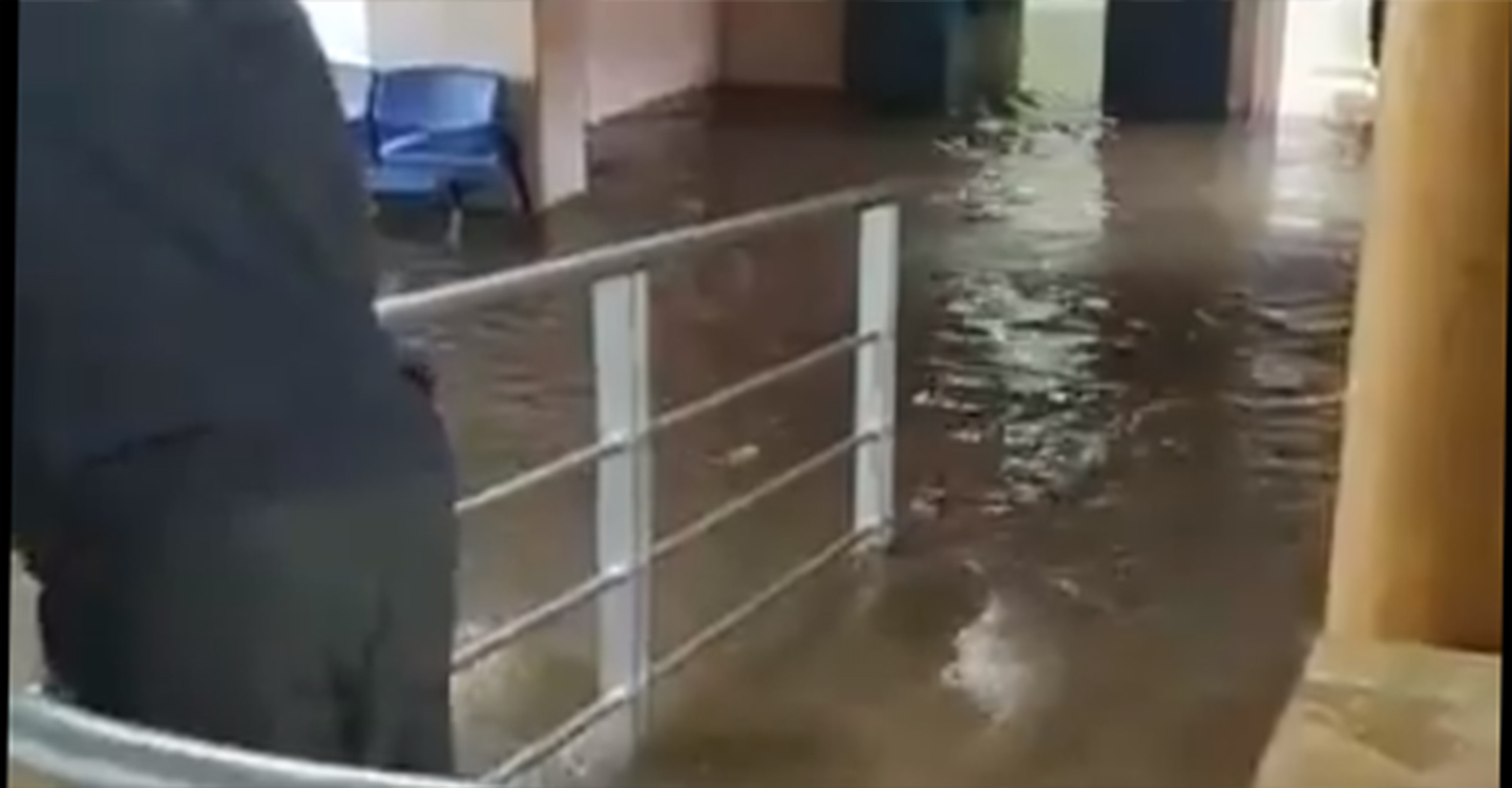 Una monumental tromba de agua ha provocado inundaciones en Valdepeñas