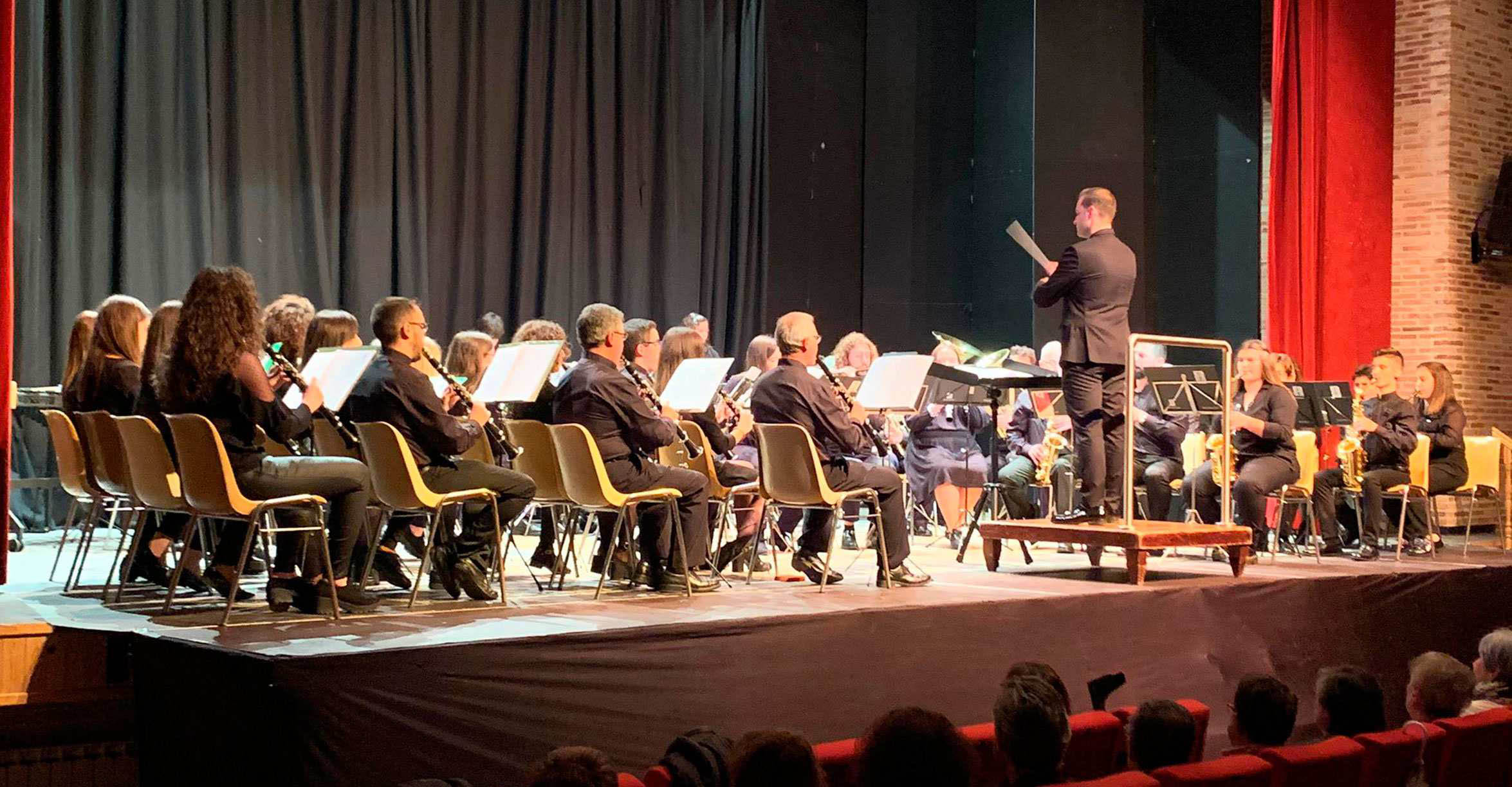 La Agrupación Musical `Santa Cecilia´ de Calzada estrena el pasodoble dedicado a Cruz Caballero