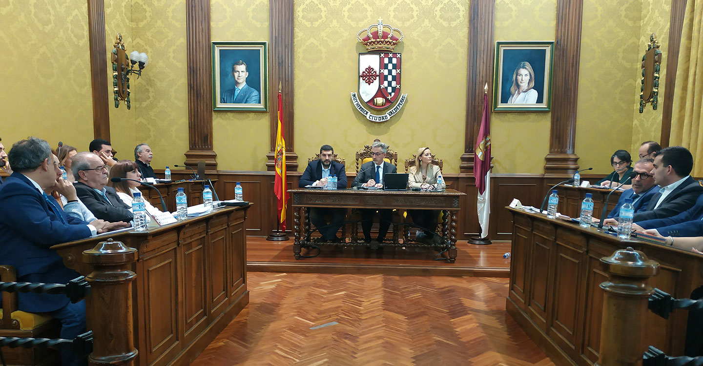 Valdepeñas aprueba su presupuesto municipal para 2019 con 7.000.000 de euros en inversión