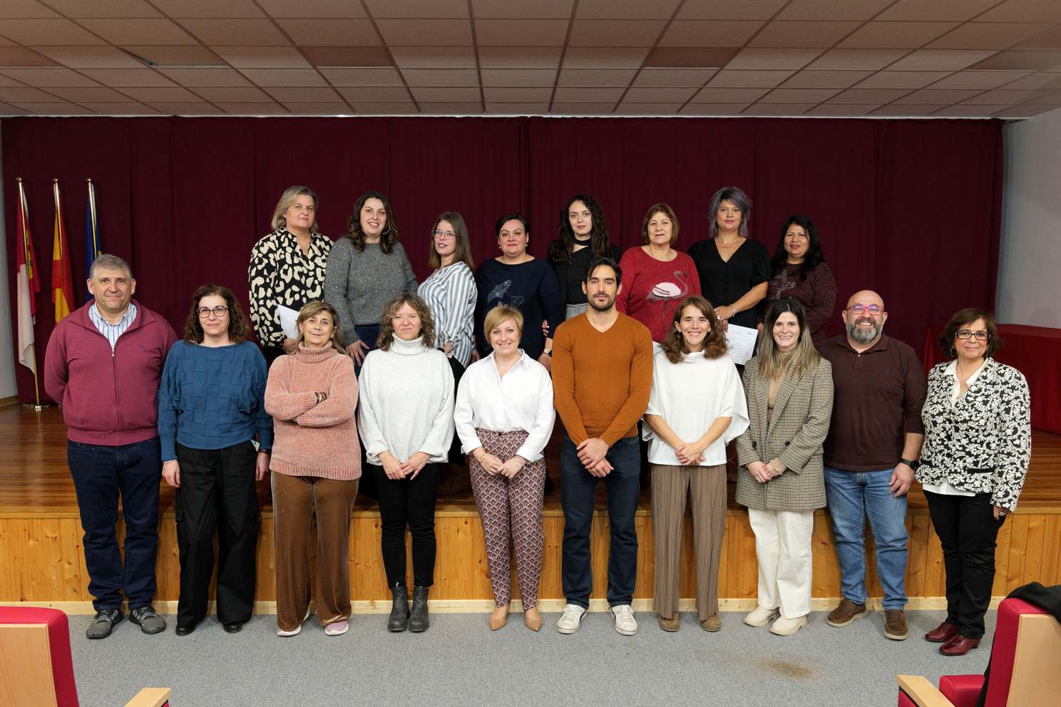 Ocho mujeres culminan con éxito su formación en atención sociosanitaria en Argamasilla de Alba a través del programa Recual 2024