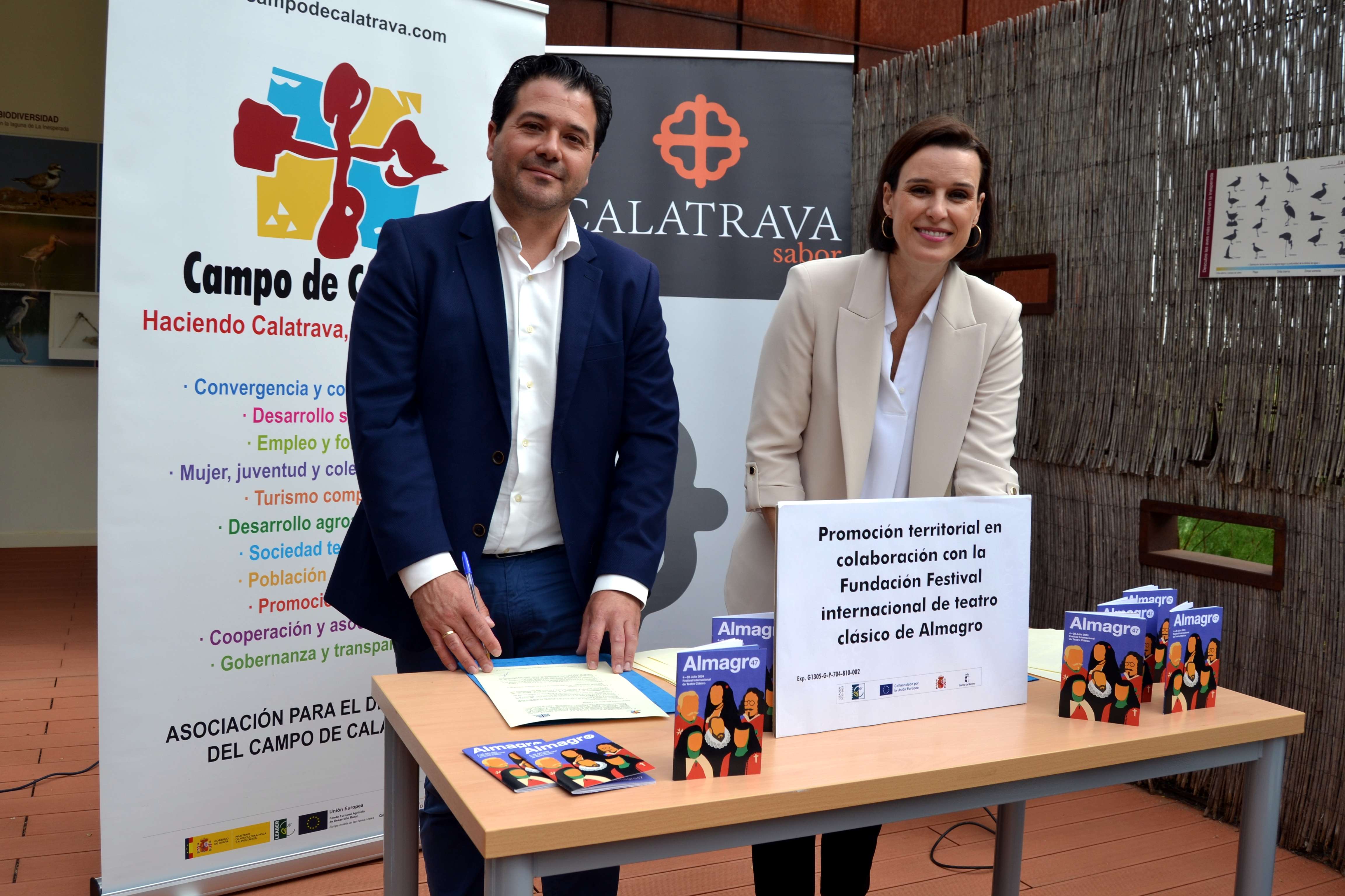 Perfecto maridaje entre el Festival Internacional de Teatro Clásico de Almagro y la Asociación para el Desarrollo del Campo de Calatrava