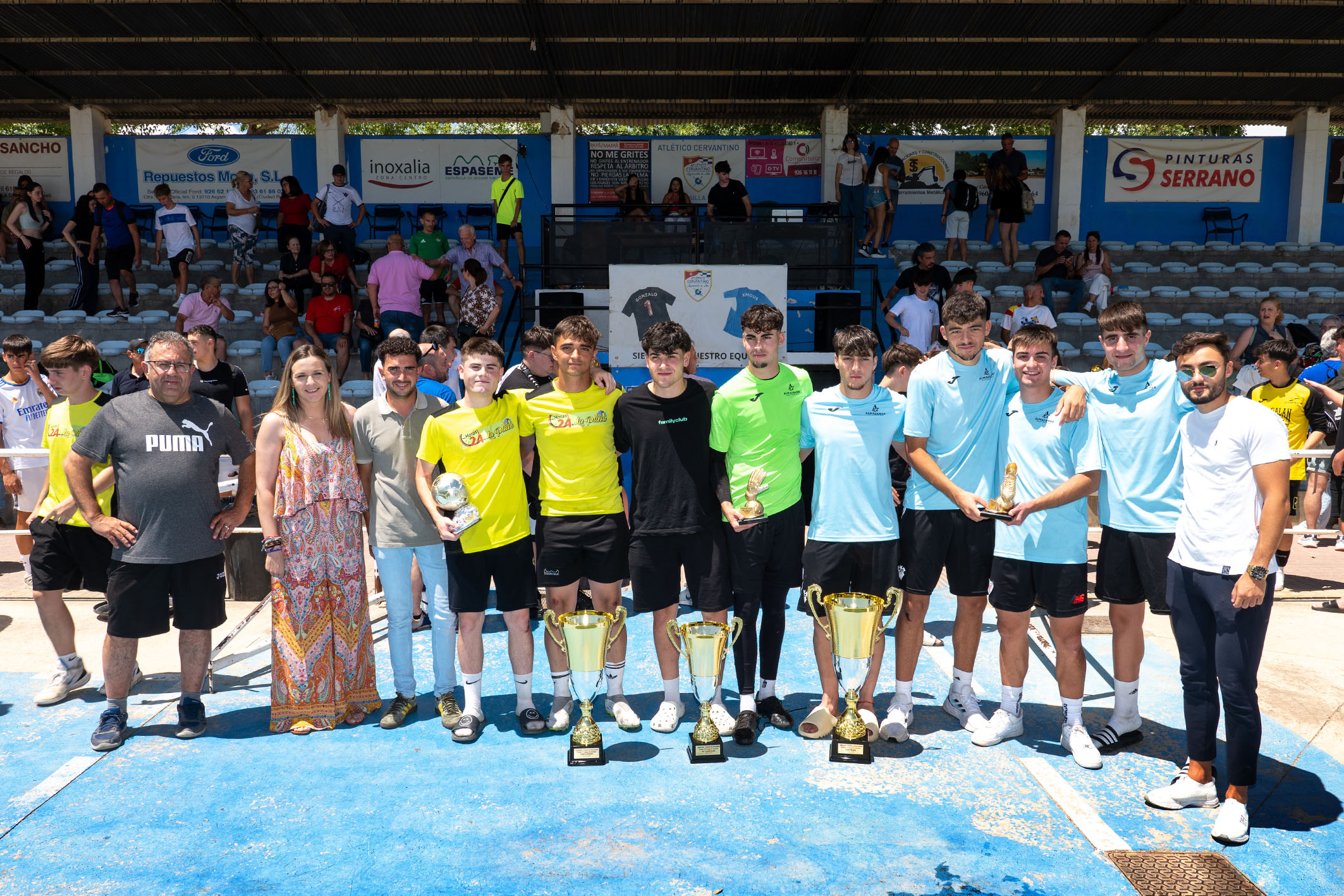 El I Torneo Almajamer de fútbol reunió este fin de semana a los mejores jugadores cadetes y juveniles de la zona