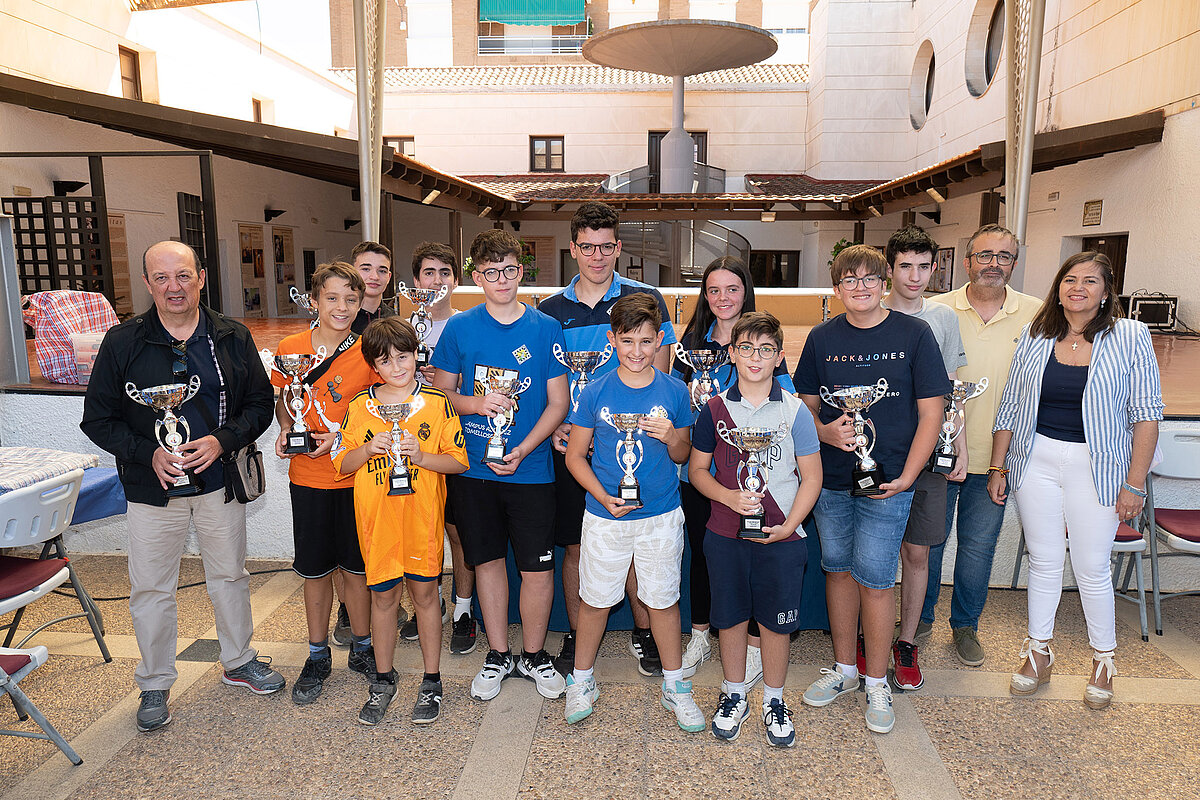 Alonso Lara Mezcua se corona campeón en el II Torneo de Ajedrez 'Bachiller Sansón Carrasco' de Argamasilla de Alba