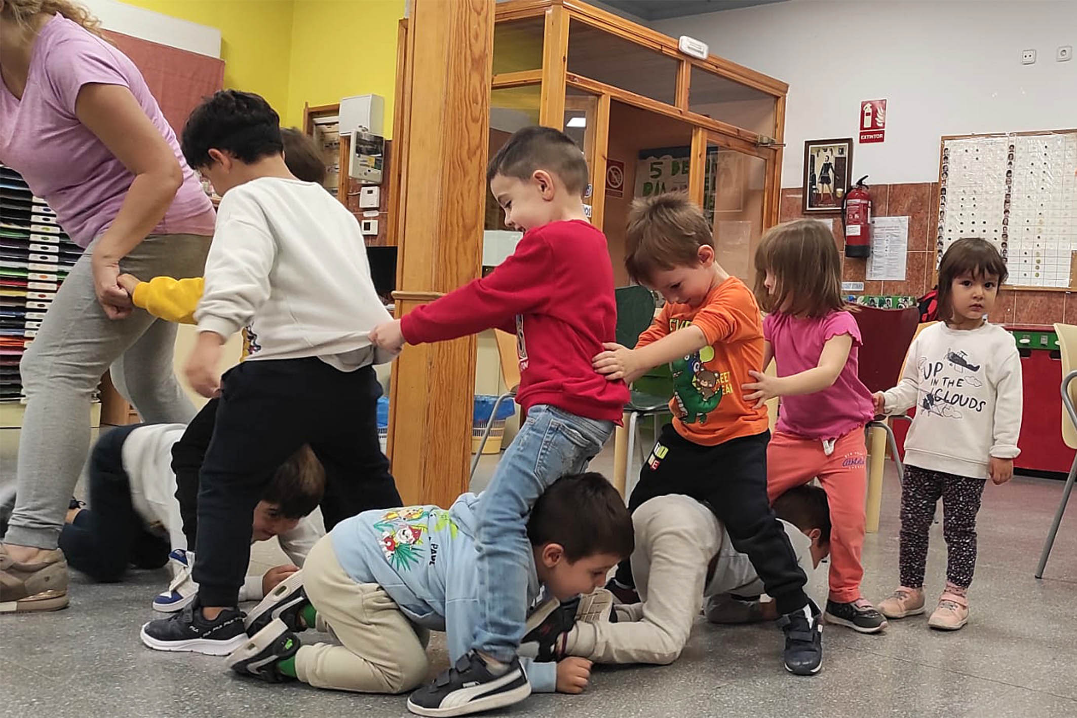 Inicio del curso en las Aulas Corresponsables de Pequeteca y Ludoteca