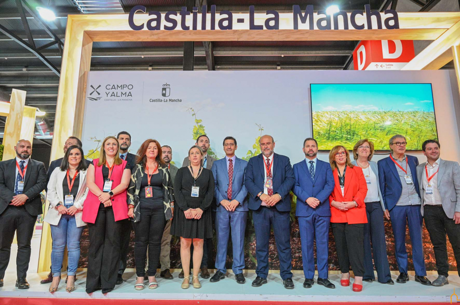 Caballero agradece el apoyo del Gobierno regional a la XII edición de la Feria Nacional del Vino 