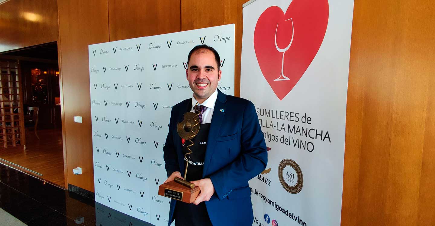 Carlos Cañas se proclama Mejor Sumiller de Castilla-La Mancha