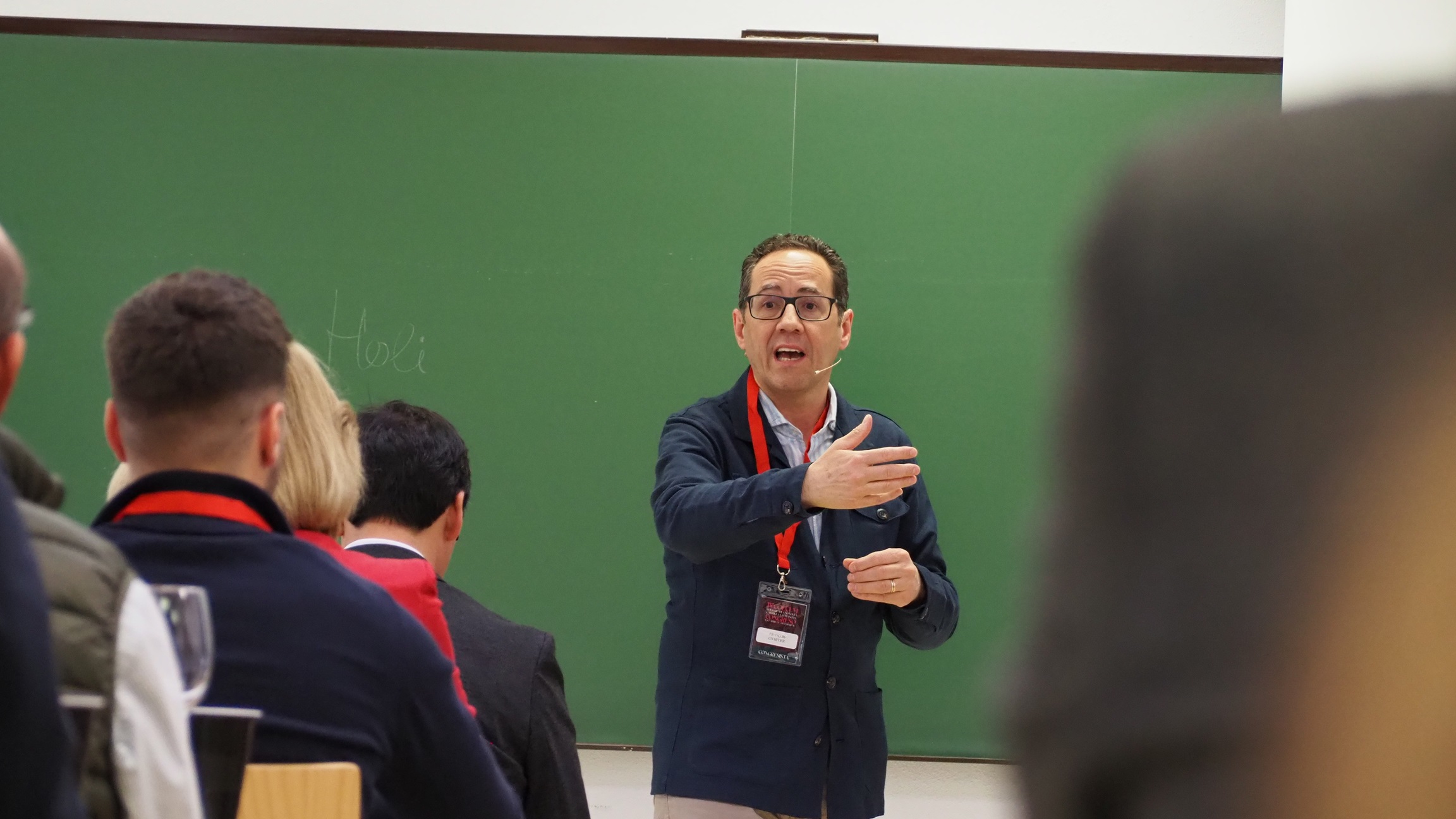 El reputado sumiller François Chartier resalta la calidad de los vinos de la región en el IV Congreso de Enología de Castilla-La Mancha