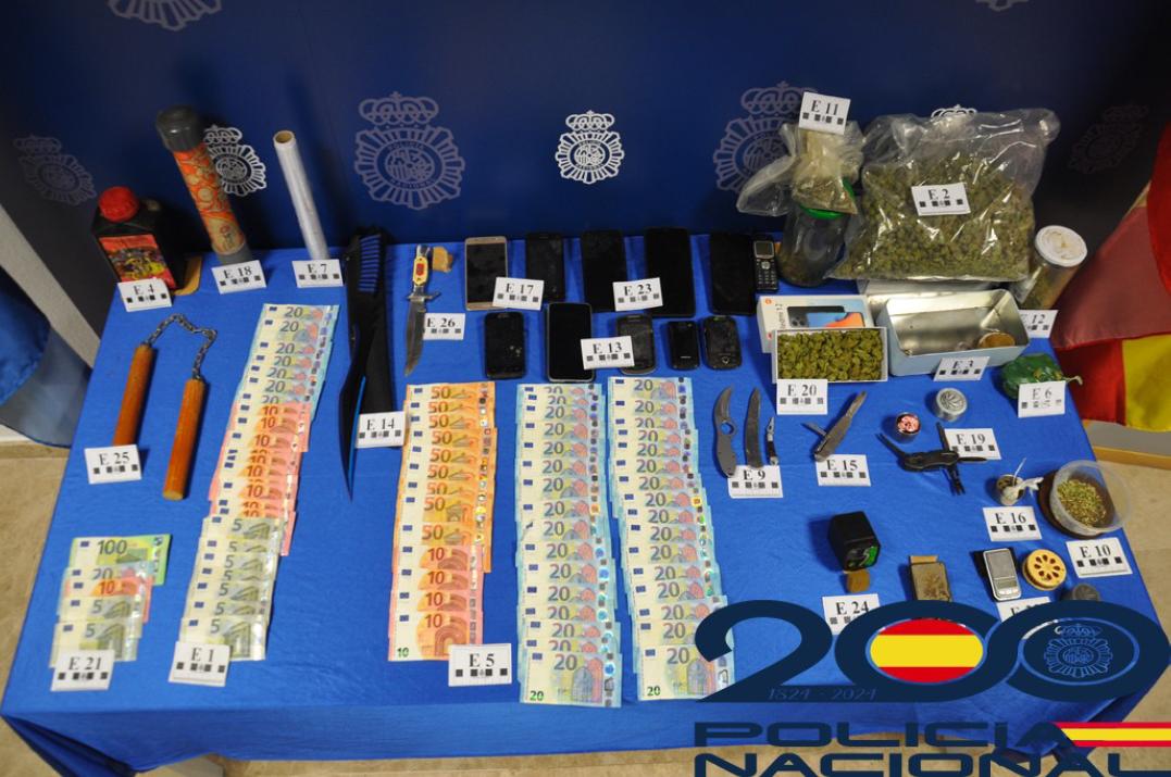 La Policía Nacional desmantela un importante punto de venta de droga en Valdepeñas