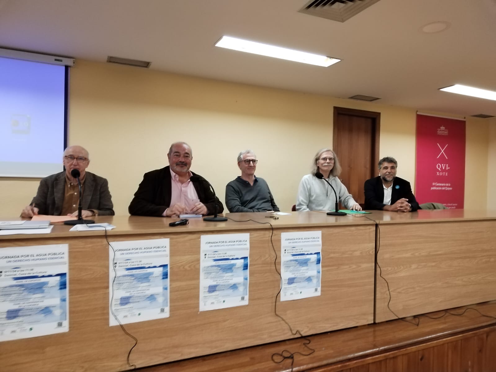 Éxito de participación en la Jornada por el agua pública celebrada en Daimiel