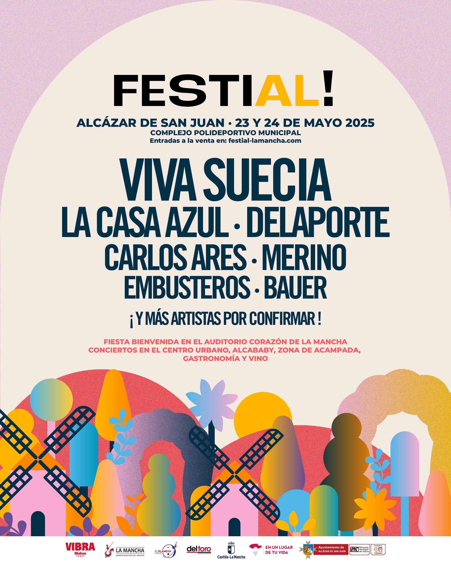 Viva Suecia, la Casa Azul, Carlos Ares... ¡Ya están aquí las primeras confirmaciones del Festial! 2025!
