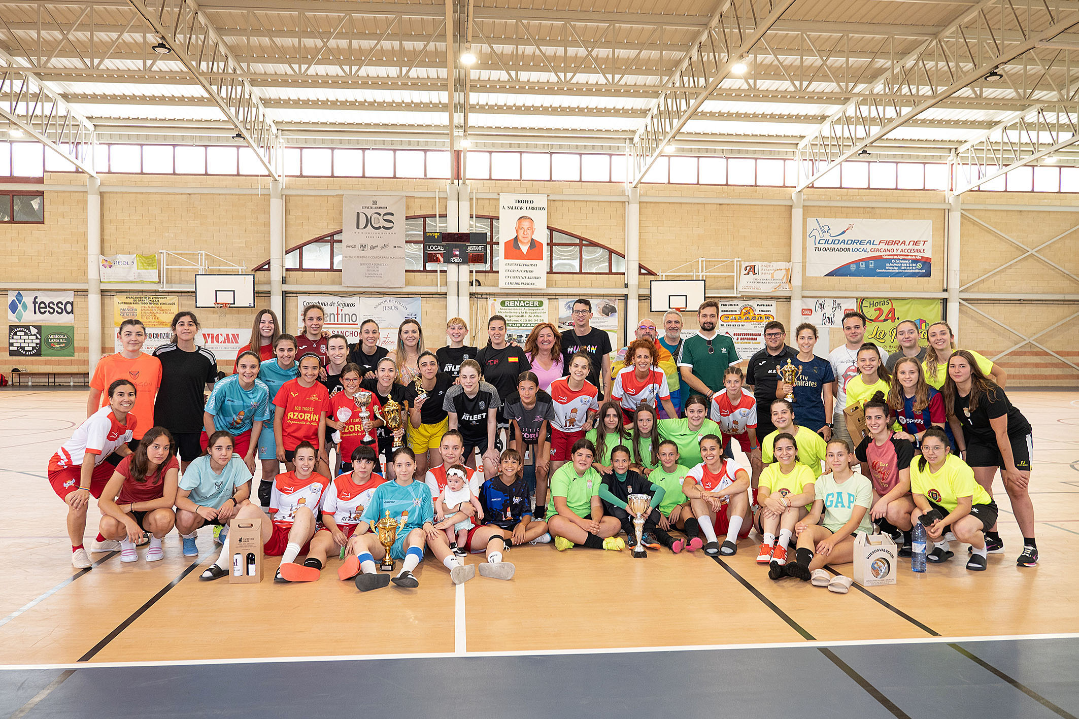 Argamasilla de Alba se vuelca con el fútbol sala femenino en el X Torneo por la Igualdad