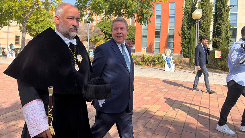 Julián Garde volverá a presentarse a la reelección como rector de la Universidad de Castilla-La Mancha