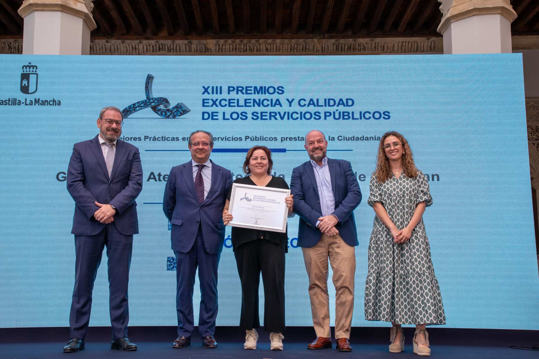 La Gerencia de Alcázar de San Juan recibe dos reconocimientos en los XIII Premios Excelencia y Calidad de los Servicios Públicos