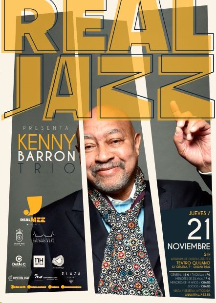 El pianista norteamericano Kenny Barron protagoniza el último concierto de Real Jazz