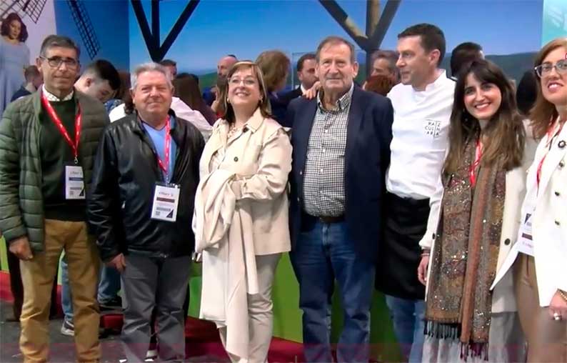 Villarrubia de los Ojos asistió a la presentación nacional de la 5ª Vuelta a España del Movimiento Ultreya en Fitur, a la proyección de su vídeo promocional y a la degustación de El Mirador de la Mancha