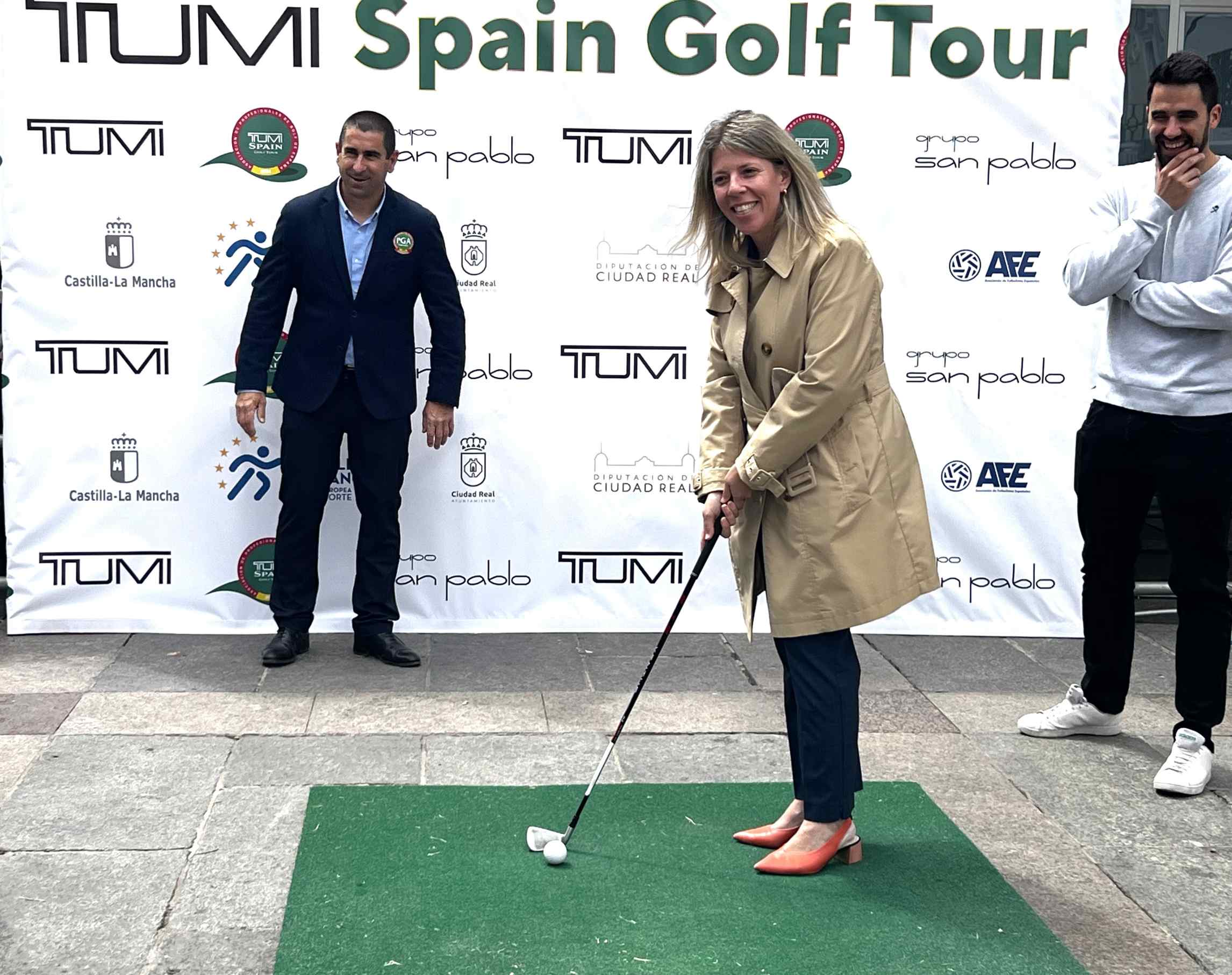 Inmaculada Jiménez resalta el gran impacto económico que supondrá el PGA Golf de Ciudad Real en un fin de semana de deporte, ocio y disfrute