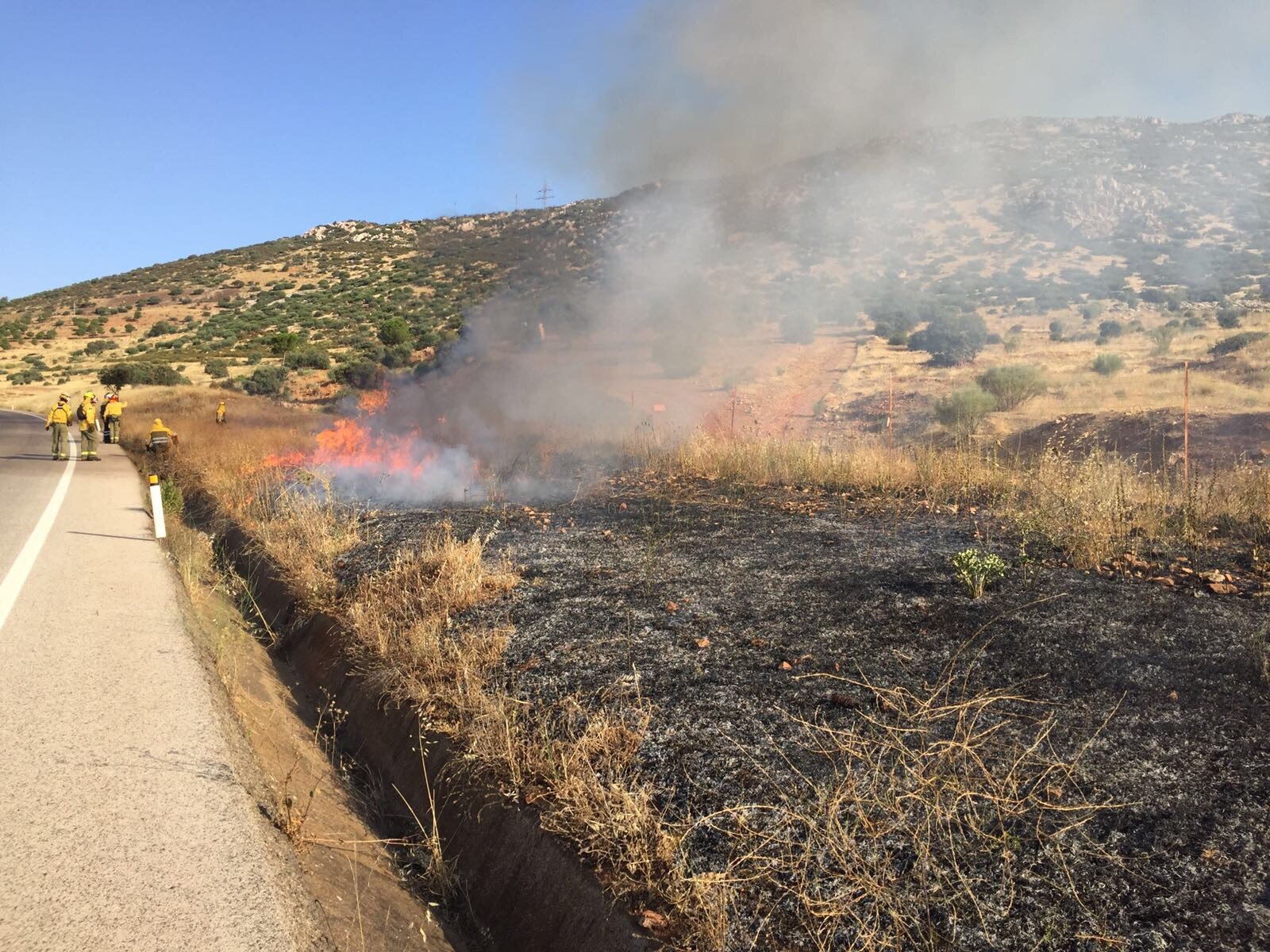 El Gobierno de Castilla-La Mancha realizará cuatro quemas controladas en el cinturón periurbano de Puertollano en la primera semana de junio 