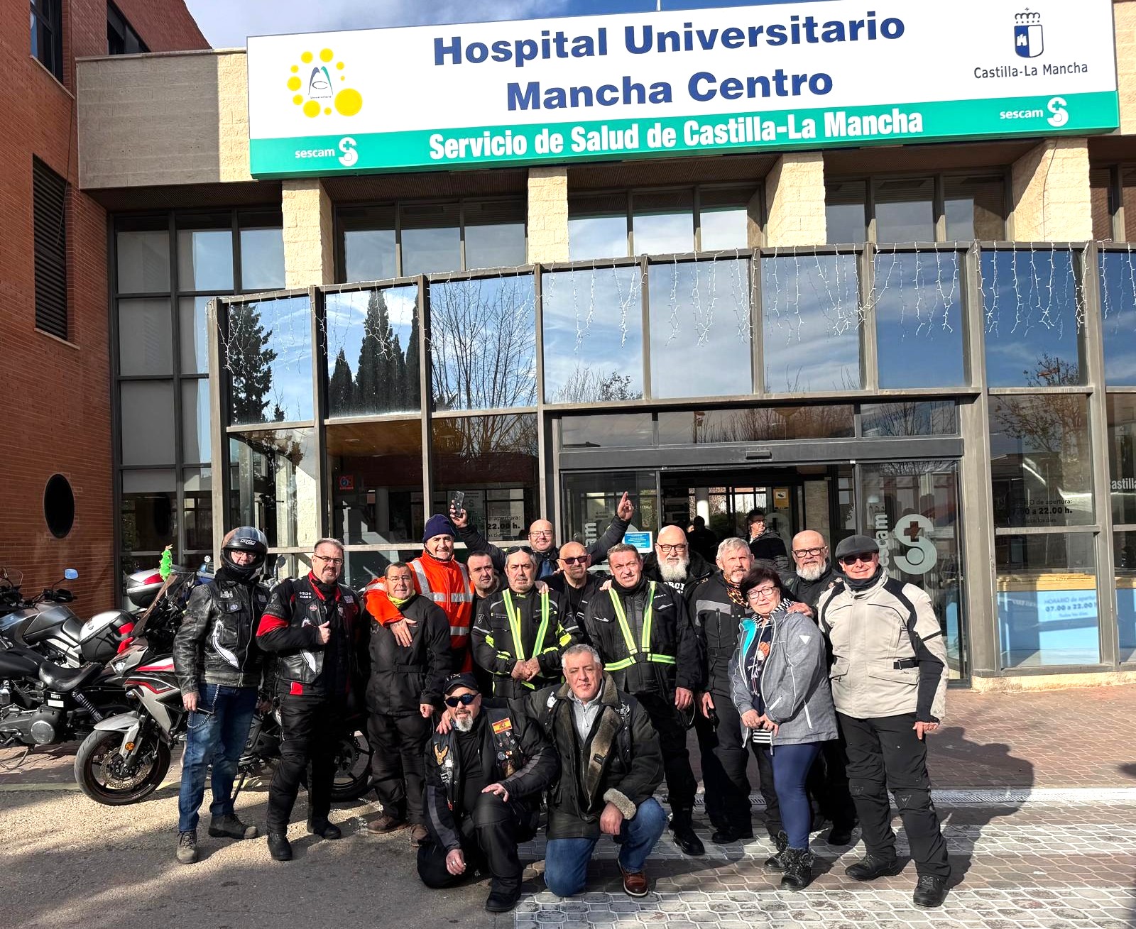 Un evento solidario que llena de ilusión a los más pequeños: Reyes Magos moteros recorren la comarca para llevar sonrisas al Hospital Universitario Mancha Centro.