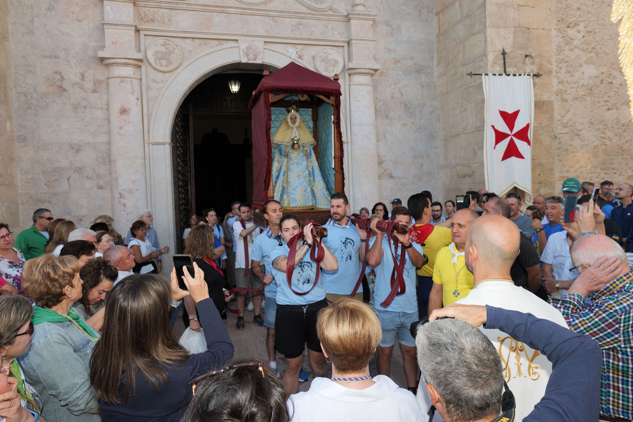 Tradición y devoción se unen en Argamasilla de Alba durante la romería de la Virgen de Peñarroya