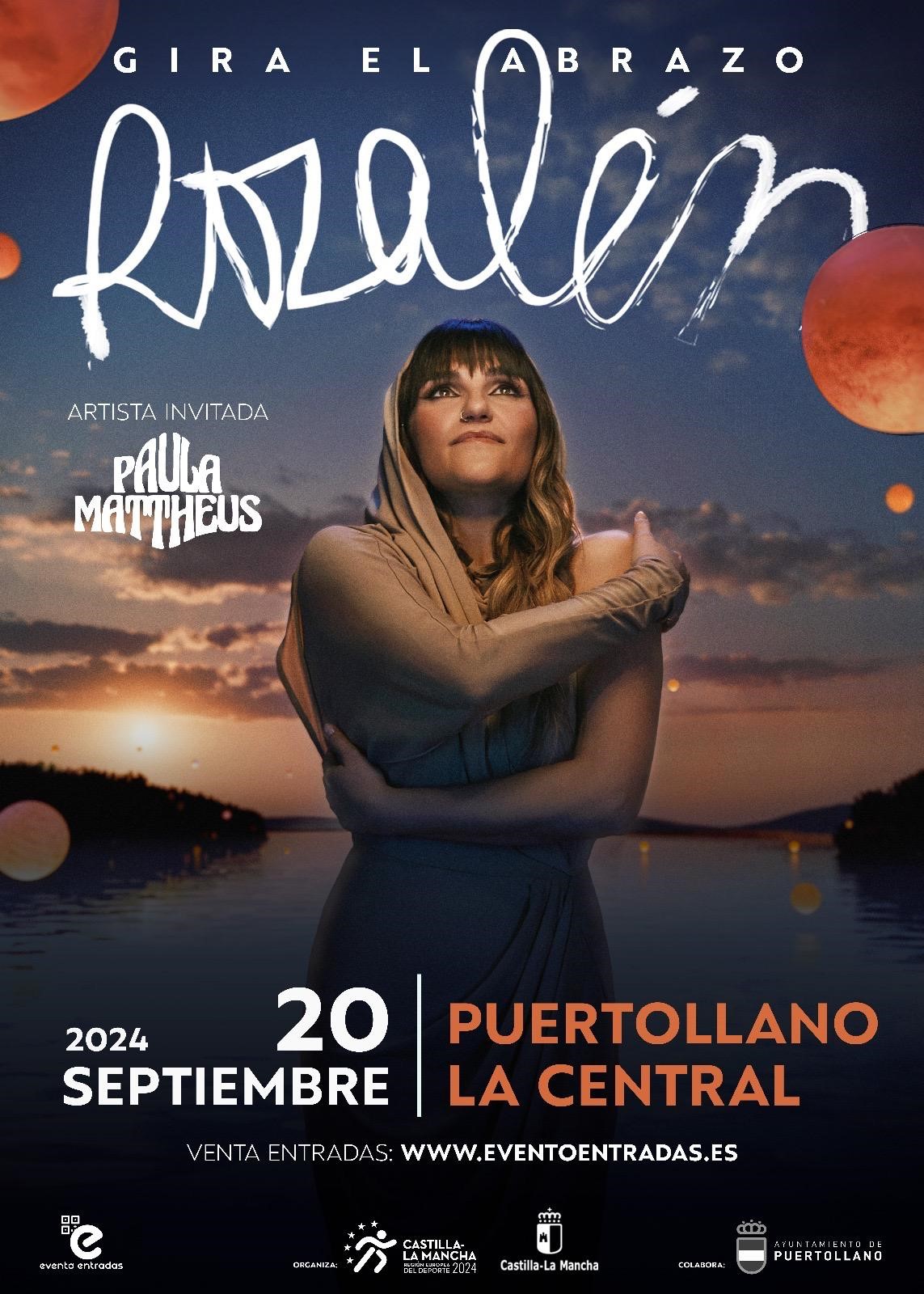 El concierto de Rozalén este viernes en Puertollano protagoniza los actos de ‘Castilla-La Mancha: Región Europea del Deporte’     