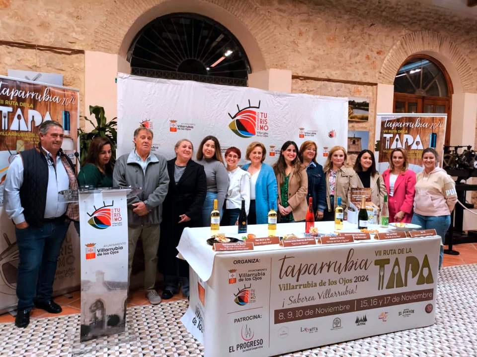 Siete propuestas culinarias podrán degustarse en la 7ª Ruta de Tapas de Villarrubia de los Ojos, Taparrubia, durante los dos próximos fines de semana 