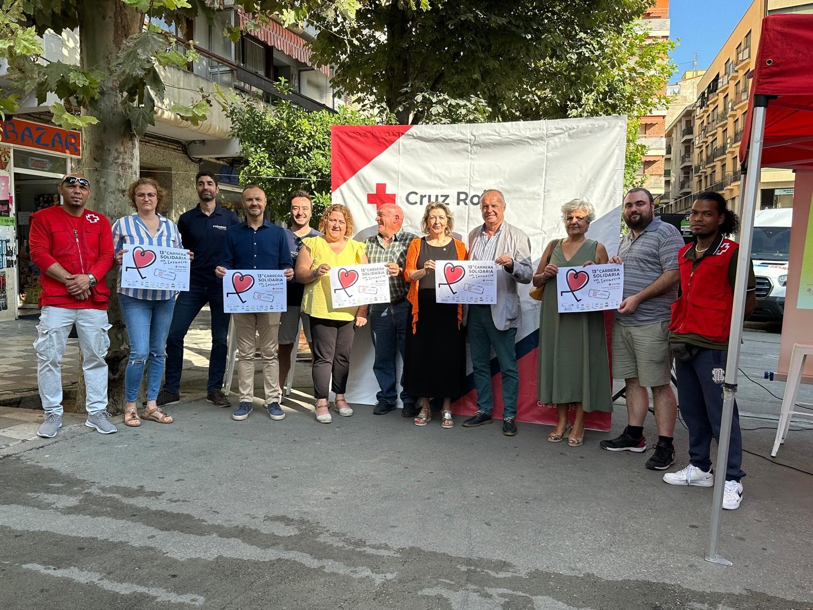 Cruz Roja presenta la 13ªedición de la Carrera Solidaria por Infancia