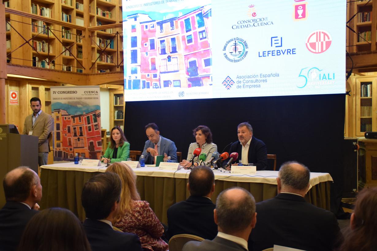 Inaugurado el Congreso del Sindicato de Inspectores de Trabajo y Seguridad Social que se celebra en Cuenca