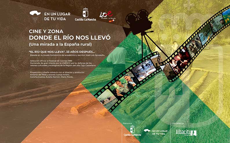 El Museo de Paleontología de Castilla-La Mancha acogerá el martes 27 de septiembre la presentación ´El río que nos lleva´ con los actores Juanjo Artero y Concha Cueto