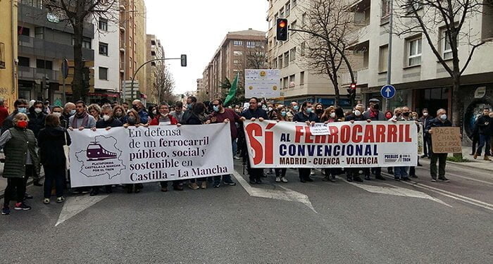 La Plataforma en Defensa del Ferrocarril seguirá luchando por los servicios públicos de Cuenca