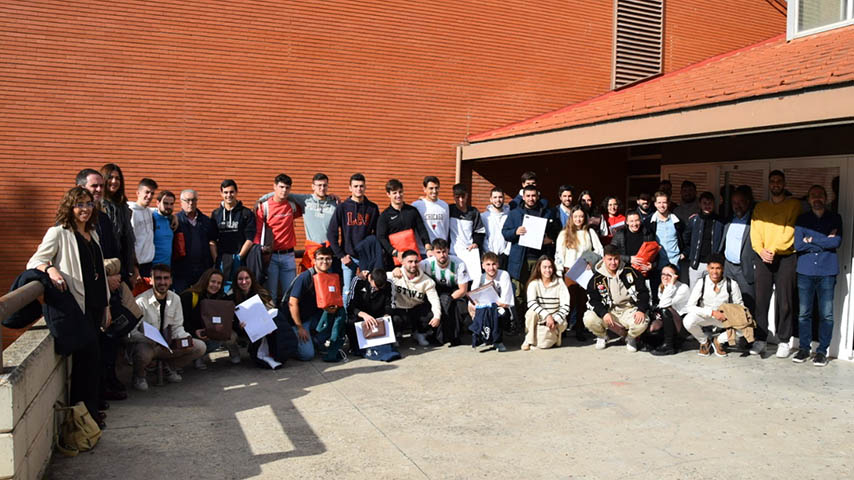 La UCLM entrega el Trofeo Rector a los deportistas premiados del Campus de Cuenca