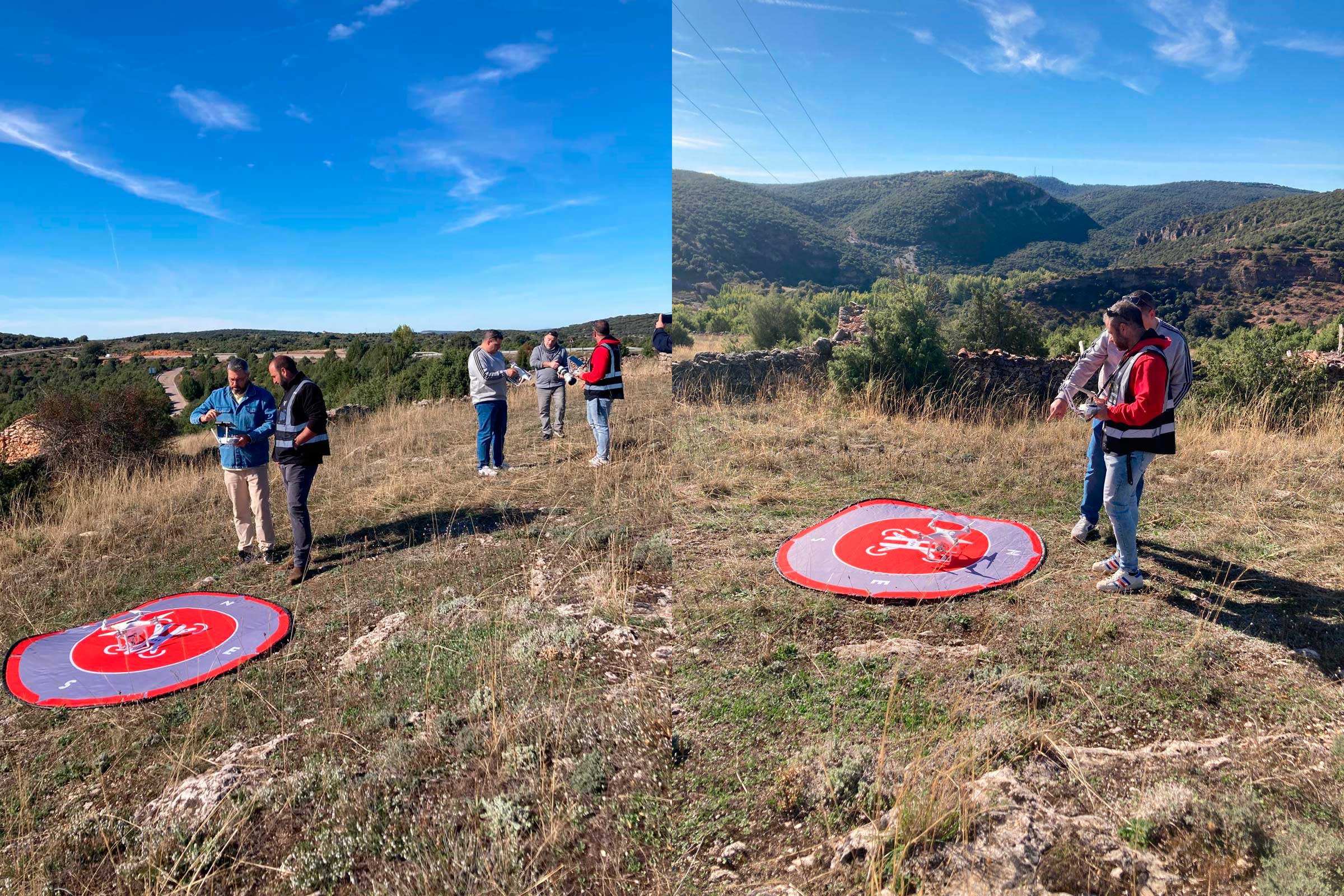 ADEL, con la colaboración de APAG, formó a 17 nuevos pilotos de drones