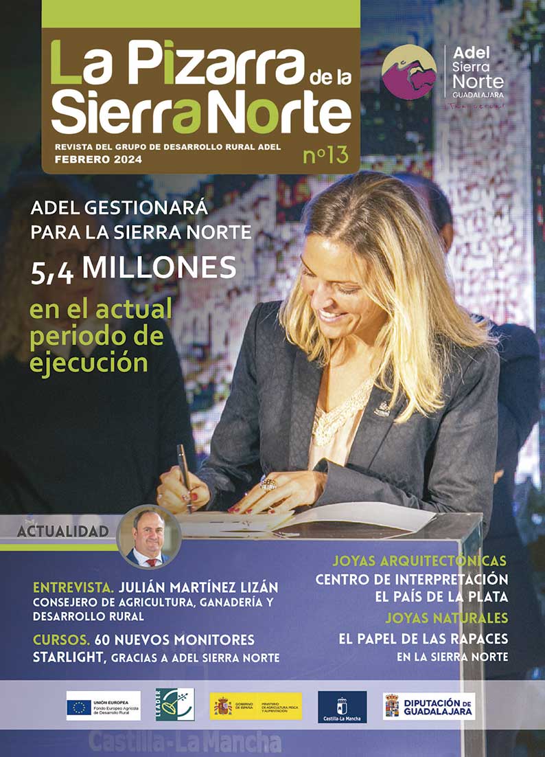 ADEL edita el número 13 de su revista La Pizarra de la Sierra Norte