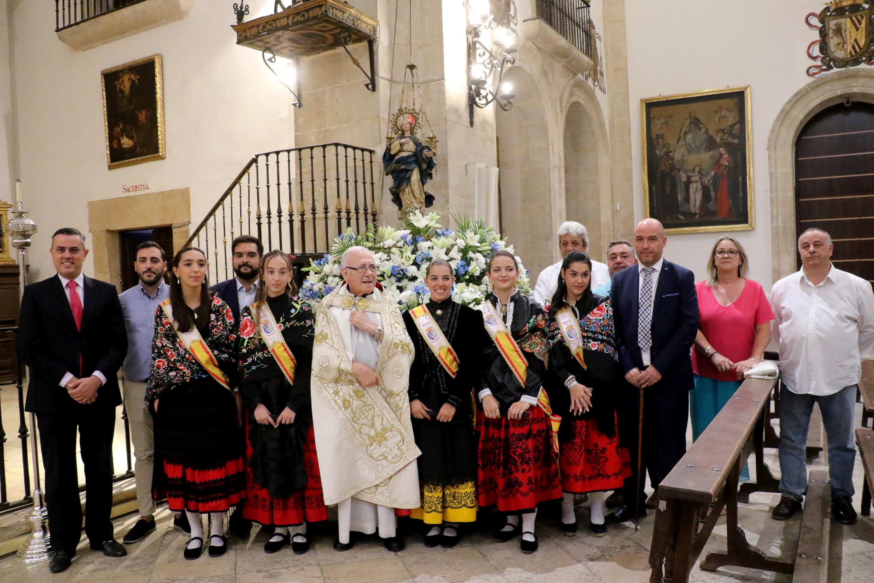 Día grande de las fiestas de agosto en Pastrana en 2024