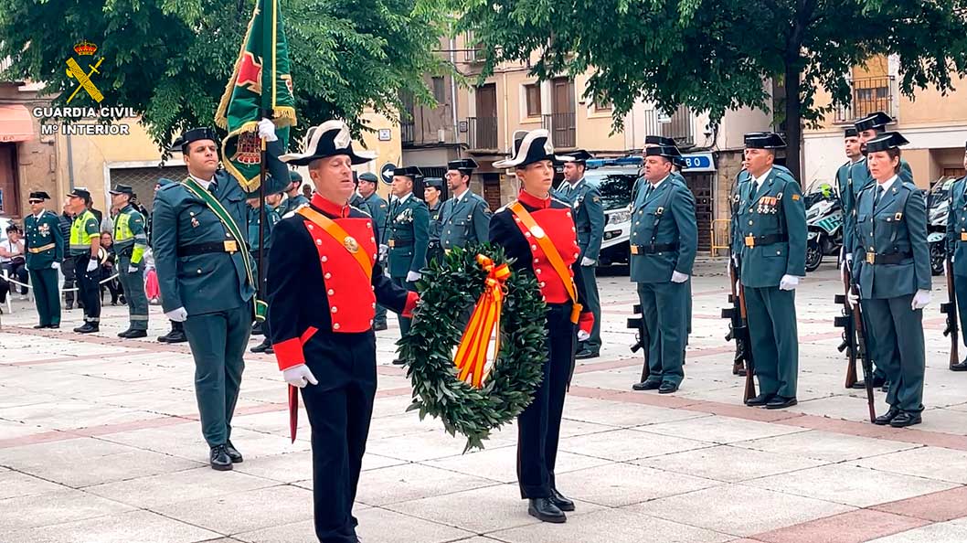 La Guardia Civil de Guadalajara celebra la festividad de la Virgen del Pilar, Patrona del Cuerpo