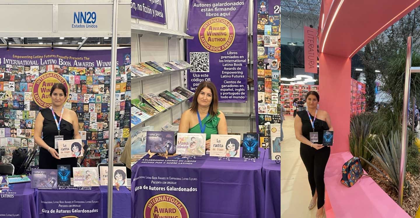 La alcarreña, Mónica Moranchel Matarranz, visita la Feria Internacional del Libro de Guadalajara (México)